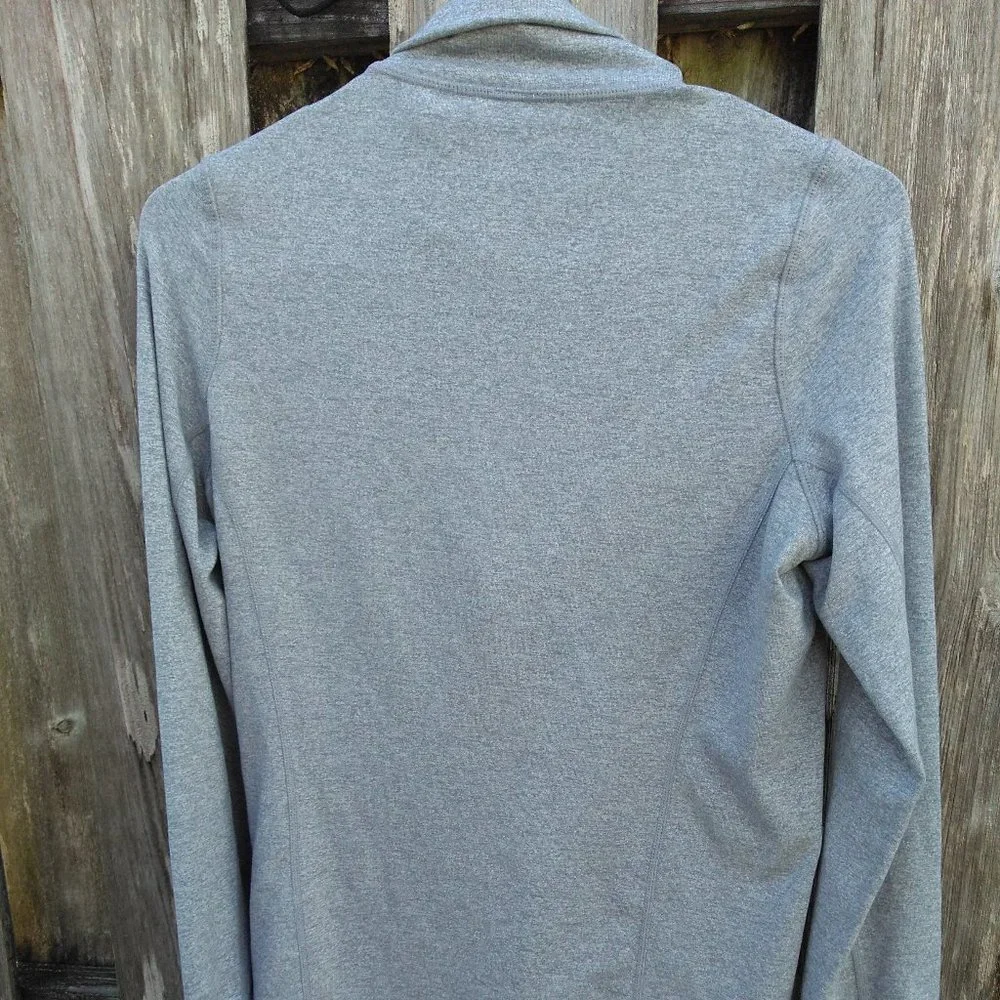 Lululemon gray in stride zip jacket Sz 4